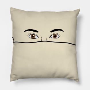 cute eyes watching Pillow