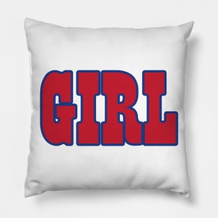 Buffalo GIRL!!! Pillow