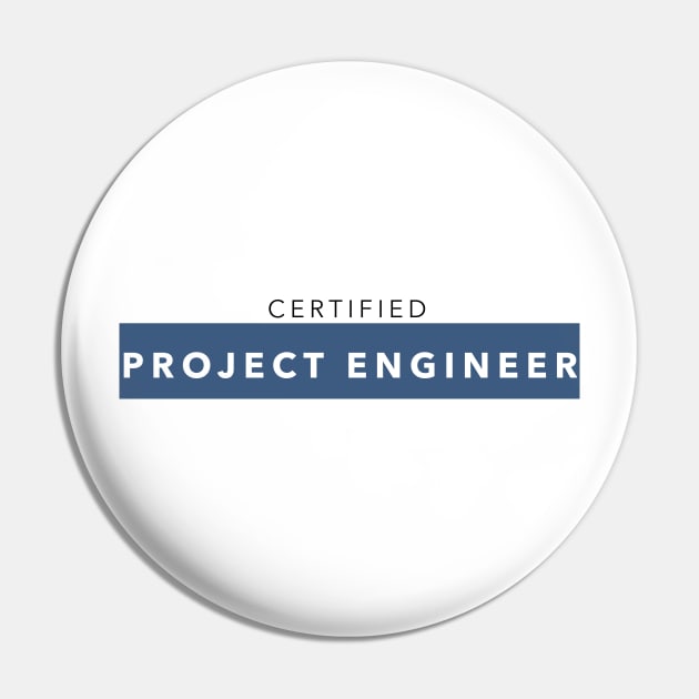 Certified Project Engineer Pin by ForEngineer