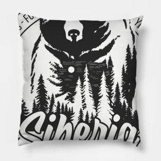 Russia Siberia. Spirit of Russia Pillow