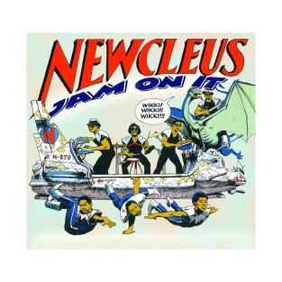 Newcleus - Jam On It - Spaceship T-Shirt