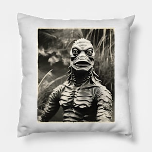 Creature from the black lagoon Pillow