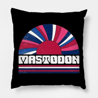 Proud To Be Mastodon Personalized Name Limited Edition Pillow