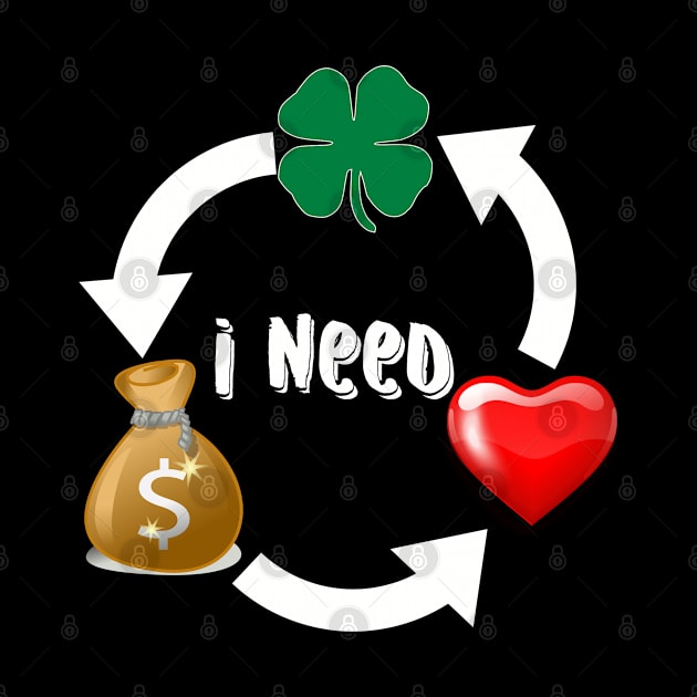 I Need luck, Money And Love by MimASM