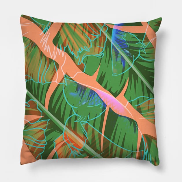 Summer Vibes Pillow by Paul Draw