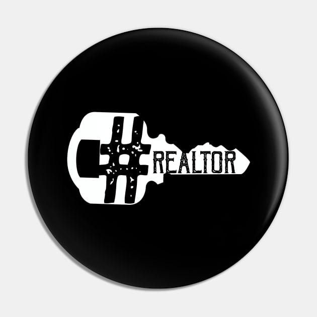 Realtor Key Contact Home Real Estate Pin by Customdesign1988