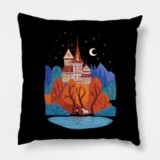 Witches House Pillow