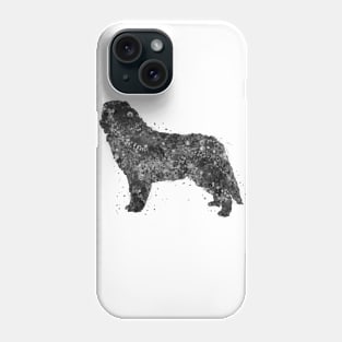 Bernese Mountain Dog black and white Phone Case