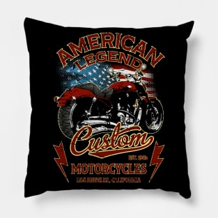 American Legend Custom Motorcycles Pillow