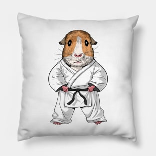 Guinea Pig Karate Pillow