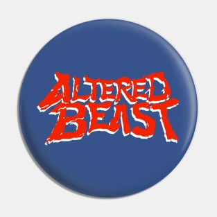 Altered Beast Red Pin