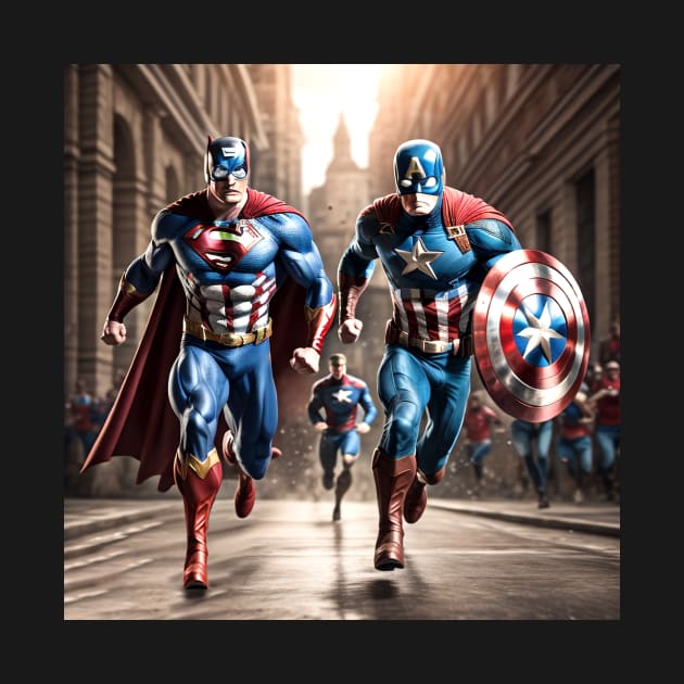 Super American Hero by HarlinDesign