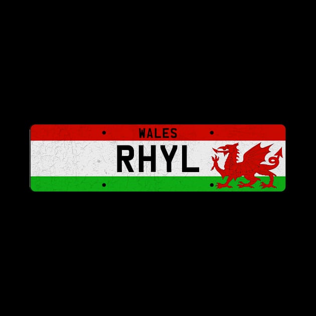 Rhyl Wales / Cymru by LocationTees