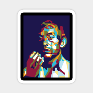 Abstract Popart Serge gainsbourg in WPAP Magnet