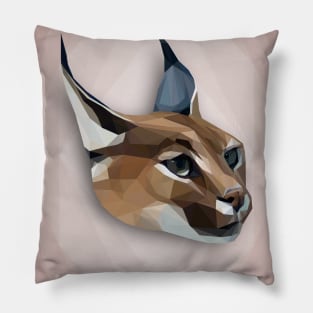 Cunning Caracal Pillow