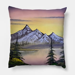 Gray Mountain Pillow