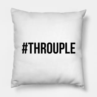 Hashtag Throuple ( #Throuple ) | Polyamory Pillow