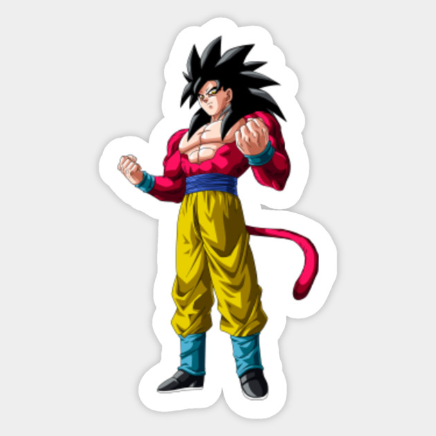 Dragonball Ssj4 Goku 017 Goku Sticker Teepublic