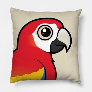 Birdorable Scarlet Macaw Pillow