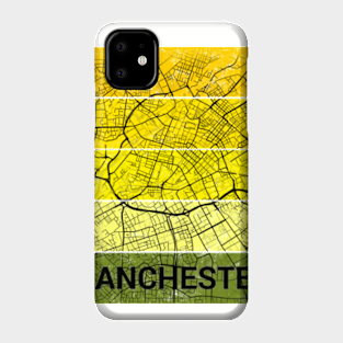 Manchester City Centre Street Map Phone Cases Iphone And Android Teepublic