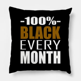 Black history, Melanin, Ethiopian, Rasta Pillow