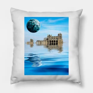 Whitby Abbey Pillow