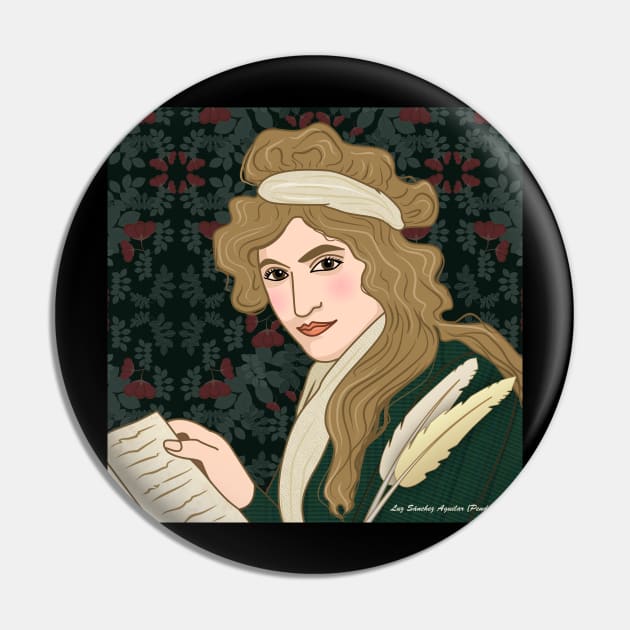 Mary Wollstonecraft Pin by Pendientera