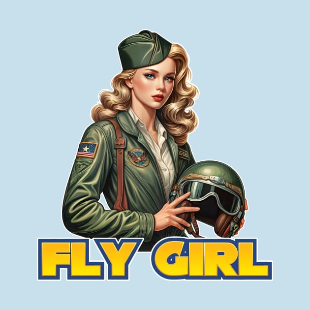 Fly Girl by Rawlifegraphic