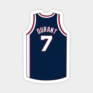 Kevin Durant Brooklyn Jersey Qiangy Magnet