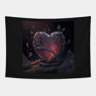 Frozen heart Tapestry