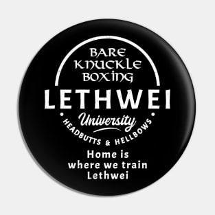 Lethwei Bare Knuckle University Pin