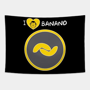 I Love Banano Tapestry