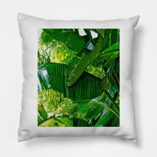 Tropical Leaves Pillow