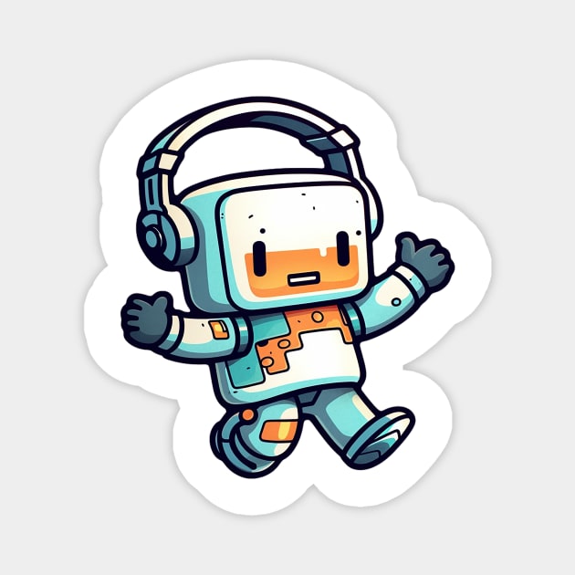 Robo Rascal Magnet by melbournedesign