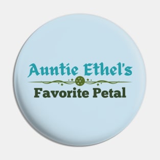 Auntie Ethel's Favorite Petal Pin