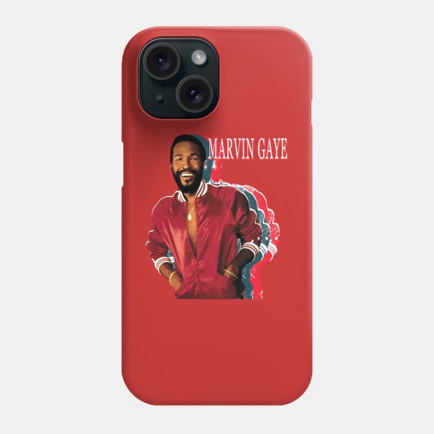 Marvin Gaye ++ Retro Fade Phone Case by misuwaoda