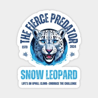 Snow Leopard Magnet