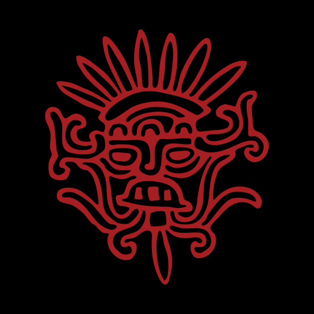 Aztec Warrior Azteca Culture Kukulkan Mask by XOZ
