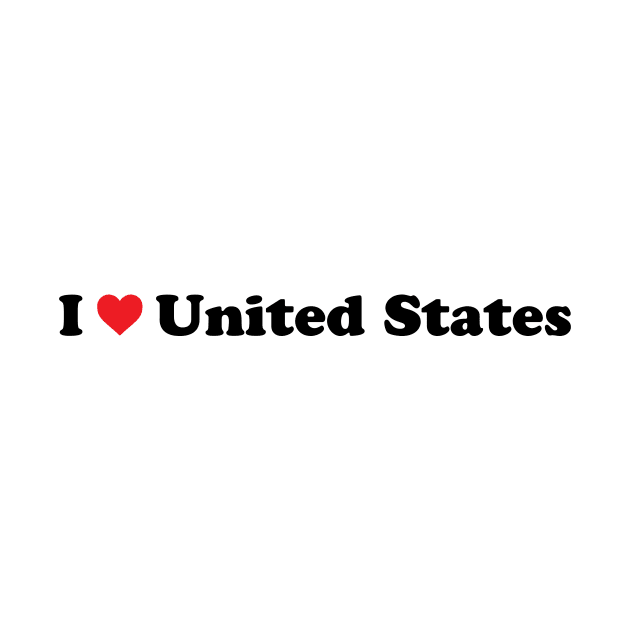 I Love United States by Novel_Designs