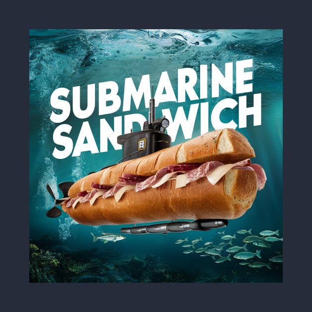 A submarine sandwich by Dizgraceland