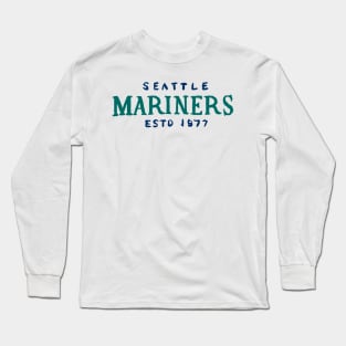 Seattle Mariners Dissipate Long Sleeve T-Shirt, X-Large