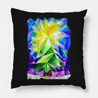 Christalmas Tree - Crystal Christmas Tree Pillow