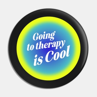 Therapy Green Blue Aura Pin