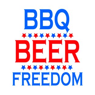 BBQ Beer Freedom T-Shirt