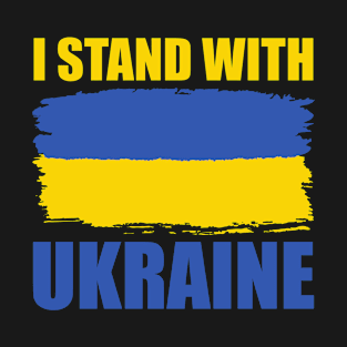 Support Ukraine I Stand With Ukraine Ukrainian Freedom T-Shirt