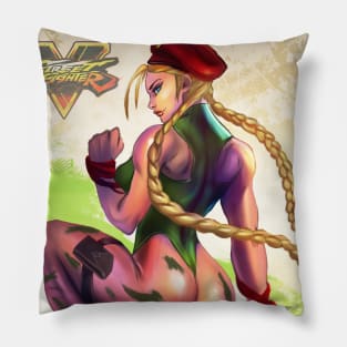 Cammy from Street Fighter Pillow
