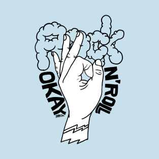 Ok Hand Sign rock T-Shirt