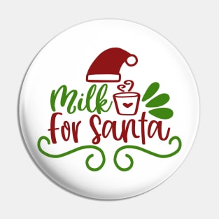 Milk for Santa Pin