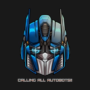 Calling All Autobots Artwork T-Shirt