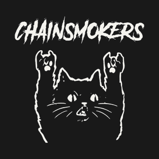 chainsmoker and the cat T-Shirt